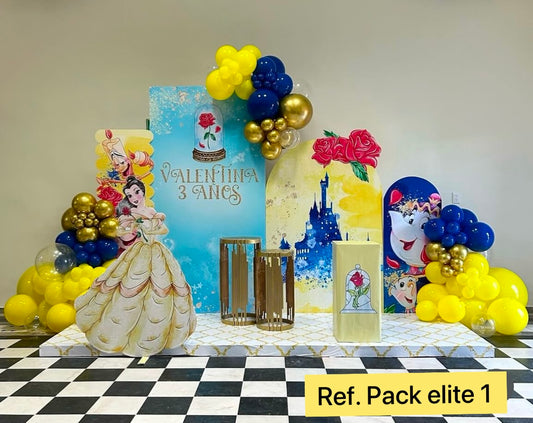 Decoración Princesa Bella