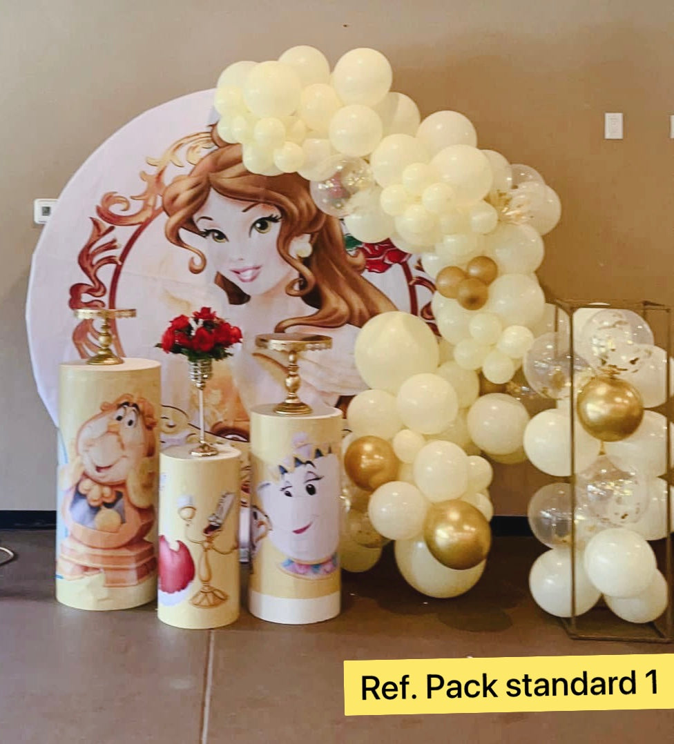Decoración Princesa Bella