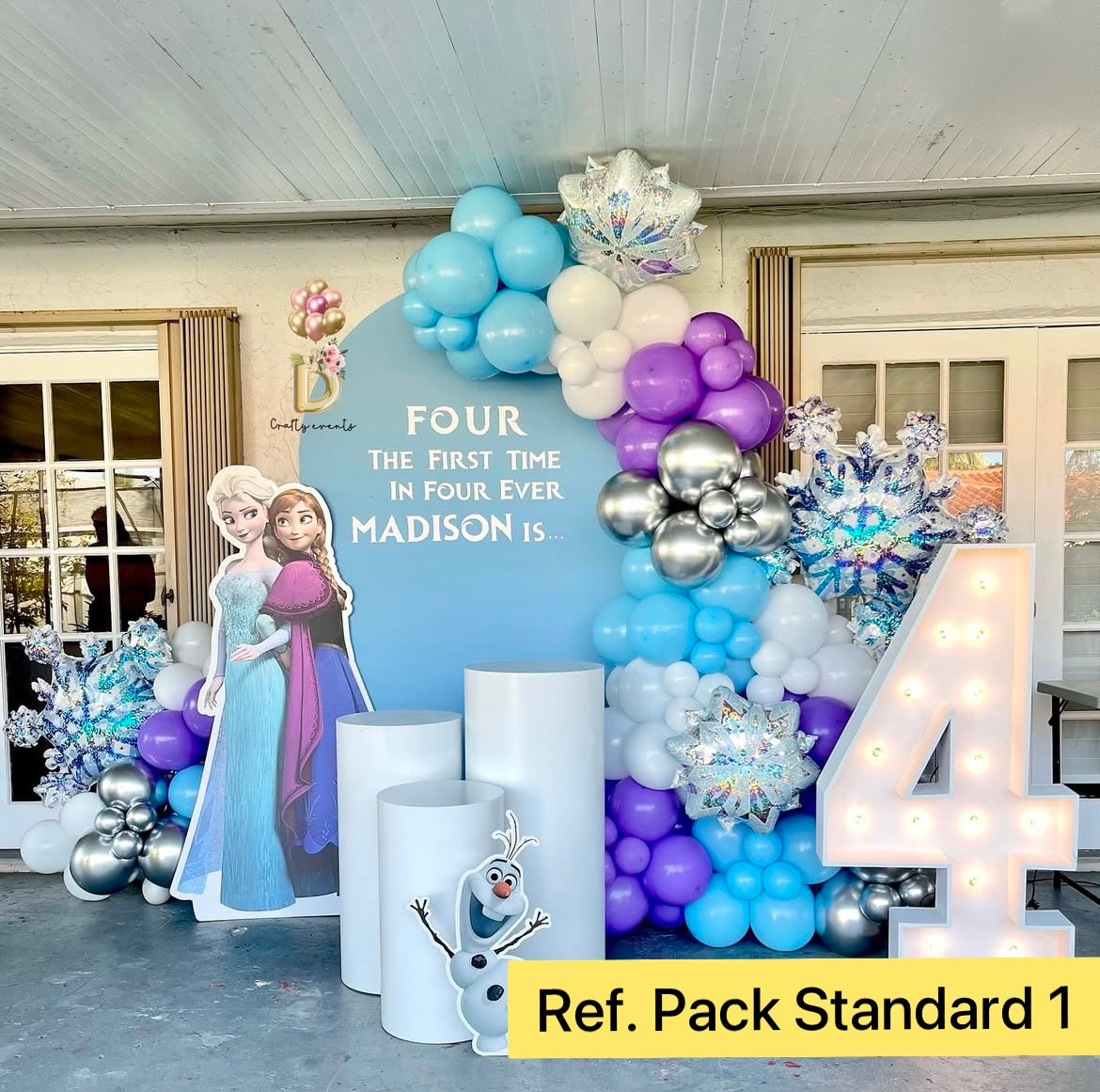 Decoración Frozen