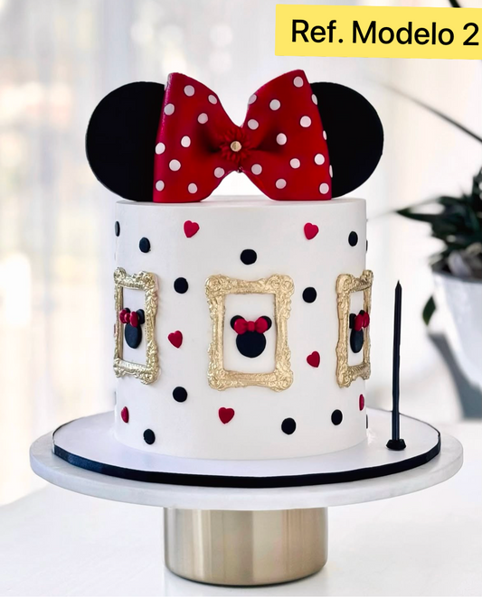 Tarta de cumpleaños Minnie Mouse