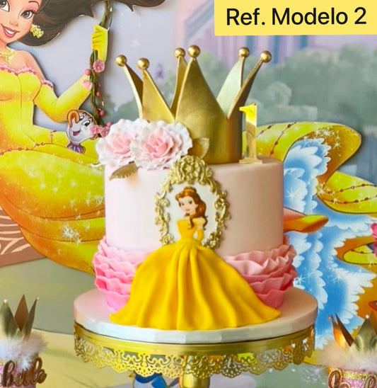 Tarta de cumpleaños Bella