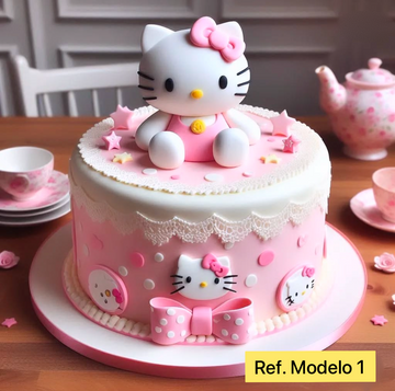 Tarta de cumpleaños Hello Kitty
