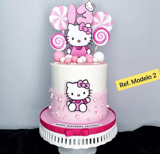 Tarta de cumpleaños Hello Kitty